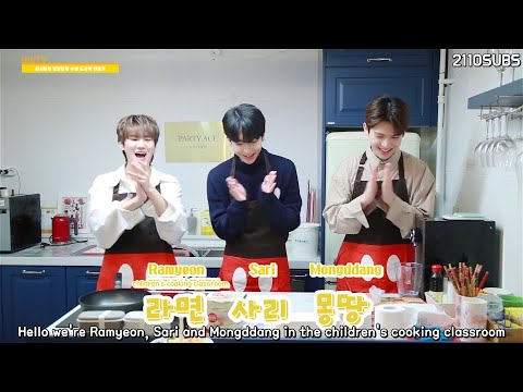 [ENG SUB] U10TV ep 253 RaSaMong's lunchbox making