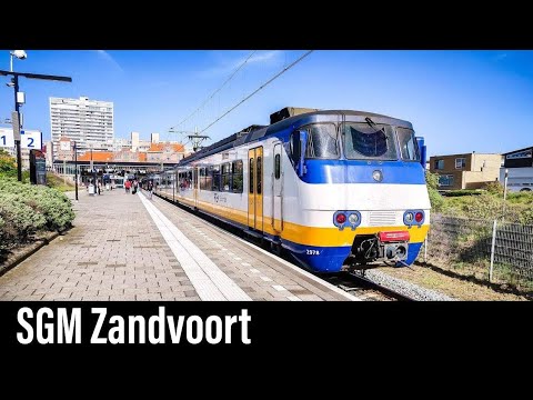 Train Cab Ride NL / Amsterdam - Zandvoort aan Zee - Haarlem / SGM Sprinter / May 2019