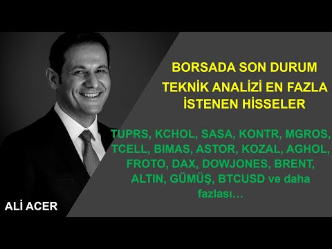 HAFTAYA BAŞLARKEN TEKNİK ANALİZİ EN ÇOK BEKLENEN HİSSELER #ASTOR #TUPRS #KCHOL #SASA #TCELL #BIMAS