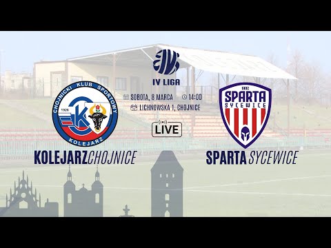 KOLEJARZ CHOJNICE-SPARTA SYCEWICE. MECZ 19. KOLEJKI IV LIGI POMORSKIEJ 2024/25