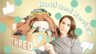 ThredUp Haul and Review- Not Sponsored