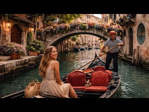 Venice Italy 2026 🌧 Rainy Walking Tour to St Mark’s Square, Shops & Restaurants 🌟| 4K