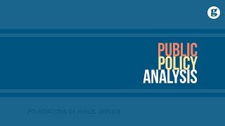Public Policy Analysis