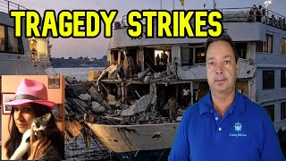 TRAGEDY STRIKES AS TWO CRUISE SHIPS COLLIDE