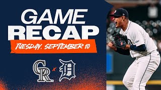 Game Highlights: Keider Montero Throws Complete Game Shutout in Tigers Win vs. Rockies | 9/10/2024