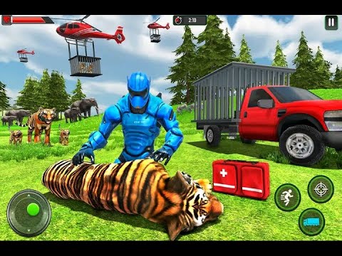 Police robot animal rescue: police robot game Best robot andorid game best Android gameply