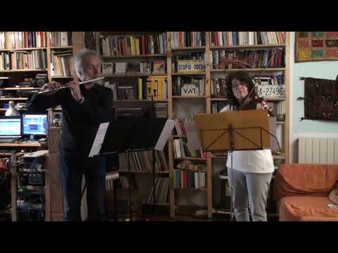 H. Fernandez: El diablo suelto. Gloria Merani, violin_Riccardo Parrucci, flute