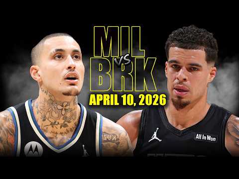 Milwaukee Bucks vs Brooklyn Nets Full Game Highlights – April 10, 2026 | NBA Season