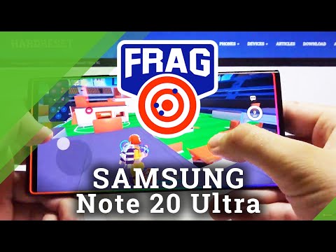 Test FRAG Pro Shooter in SAMSUNG Galaxy Note 20 Ultra – Drops / Crashes / FPS Checkup