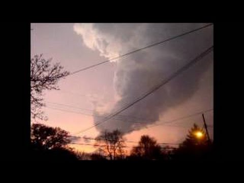 Amber, OK Tornado & INSANE Wall Cloud 5/6/15