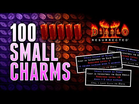 100 Unidentified Small Charms - Diablo 2 Resurrected (D2R)
