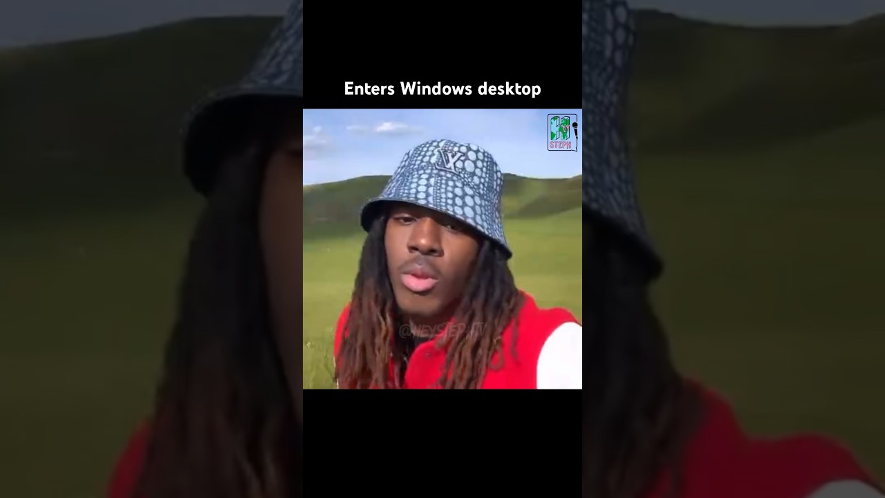 Eem Triplin found the windows background 😨😱 | Hey! Steph #eemtriplin #heystephtv