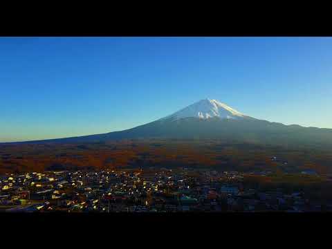 鳴沢村空撮映像-4K