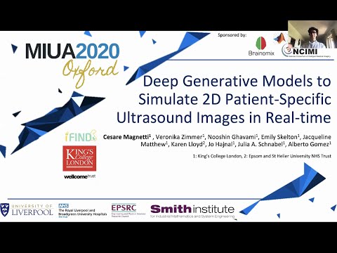MIUA 2020: Deep Generative Models to Simulate 2D Patient-Specific Ultrasound Images in Real Time