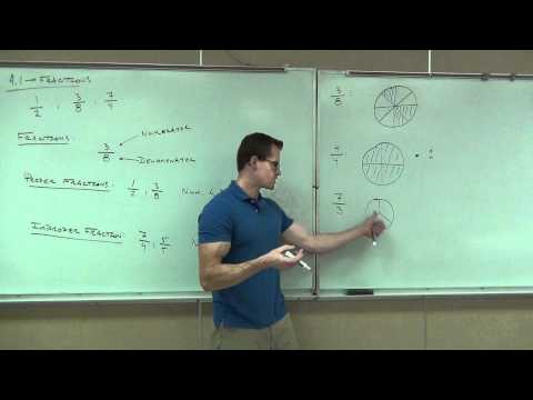 Prealgebra Lecture 4.1 Part 1