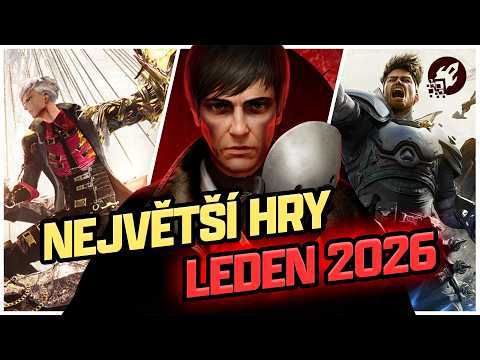 Kalendář hráče: Tohle jsou nejlepší hry, co vycházejí v lednu a v roce 2026