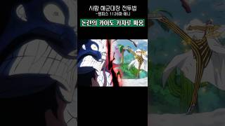 논란의 사황 카이도 해군대장 키자루 전투장면 #원피스