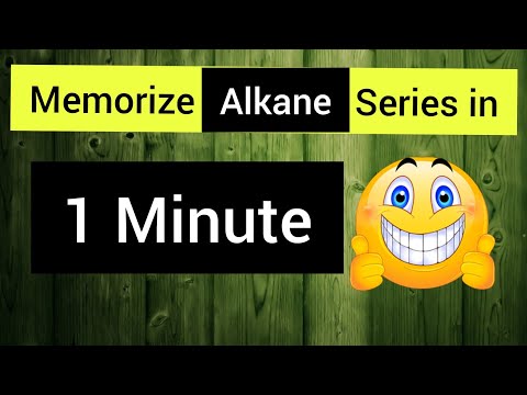 "MNEMONICS TO MEMORIZE ALKANE SERIES in 1 minute" I BY SUNDUS IMTIAZ
