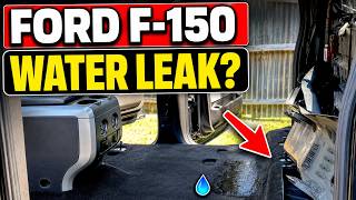 Ford F-150 Water Leak? How to Find the Leak Inside the Cab