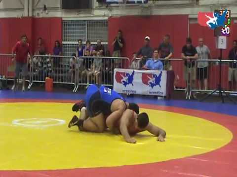 University Freestyle Final 84kg Match 3 - Mack Lewnes vs. Quentin Wright