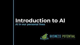 AI in our personal lives