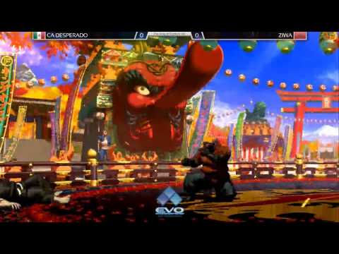 EVO2015 KOFXIII Side Tournament - CA Desperado vs Ziwa