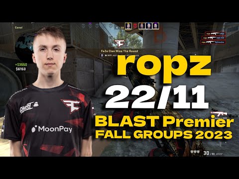 CSGO POV FaZe ropz (22/11) vs Liquid (OVERPASS) @ BLAST Premier Fall Groups 2023