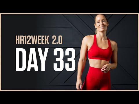 Back & Arms Workout: Tri-sets // Day 33 HR12WEEK 2.0