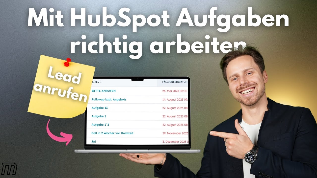 HubSpot Aufgaben erstellen und verwalten