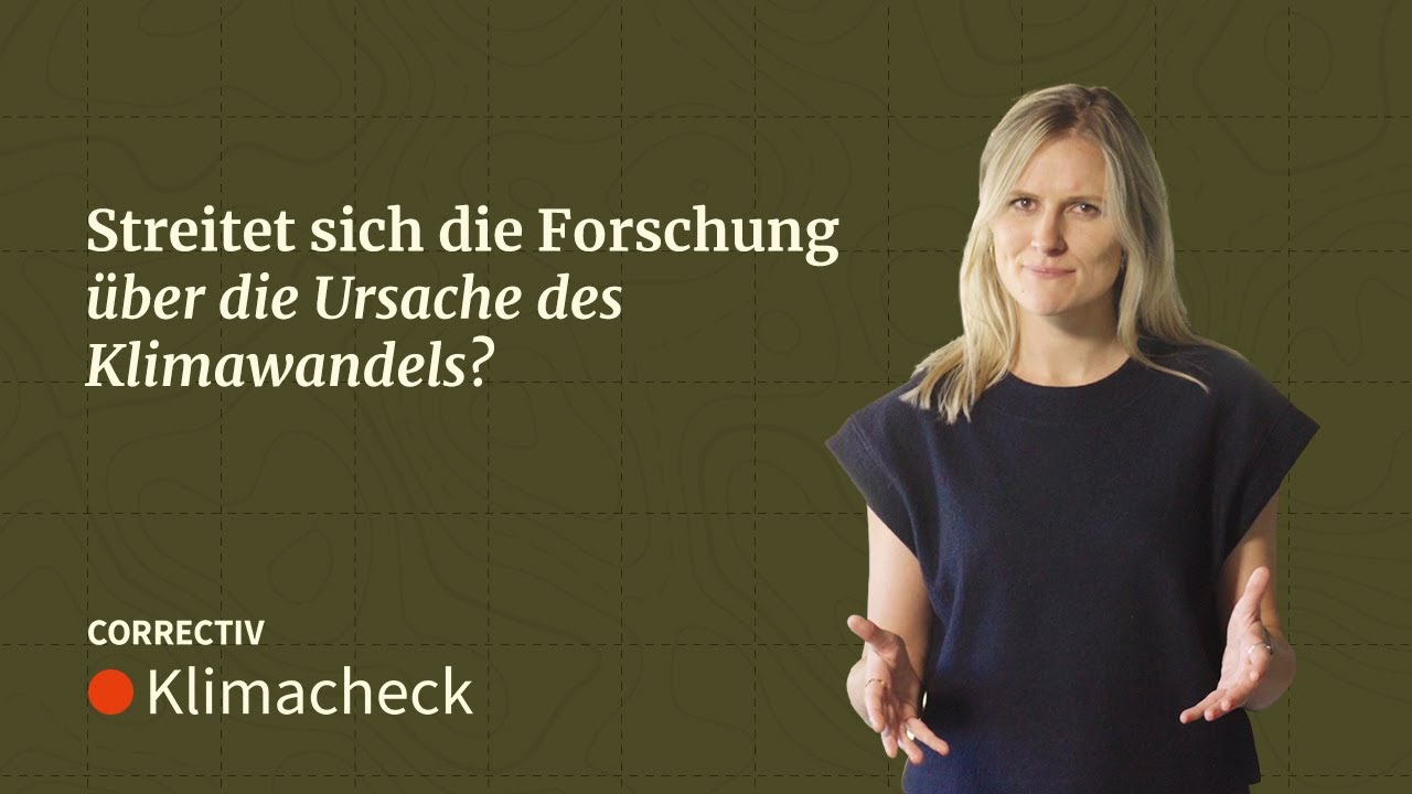 Streitet sich die Forschung über die Ursache des Klimawandels?
