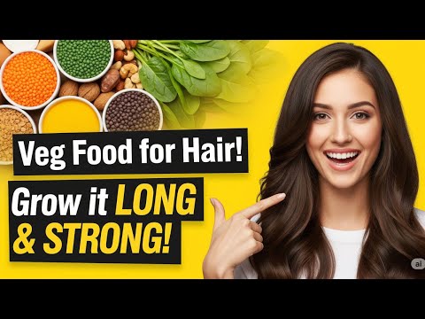 Grow AMAZING Hair Naturally: The Veg Food Secret Doctors Recommend!