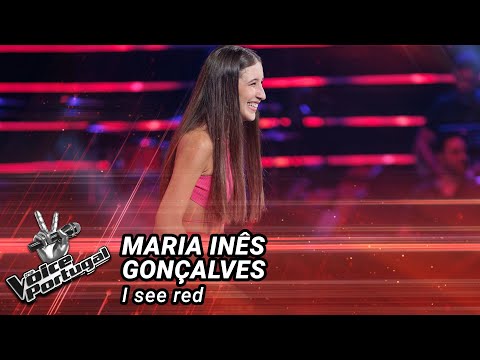 Maria Inês Gonçalves - "I see red" | Blind Audition | The Voice Portugal