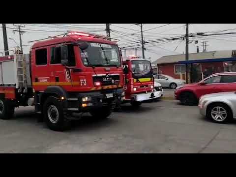 📣Llegada del Cuerpo de la #Bombero #Mártir Yesenia Muñoz a su #Cuartel en #Coronel  📣