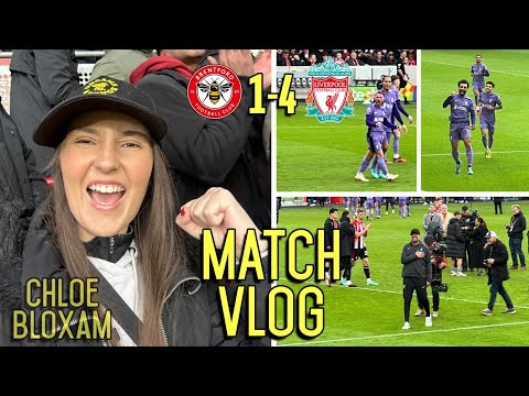 NUNEZ SCORES UNREAL CHIP GOAL & MACCA,SALAH & GAKPO DOMINATE! | Brentford 1-4 Liverpool | Match Vlog