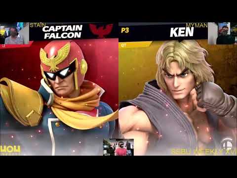 4o4 Ultimate Weekly XVI - FTM| Stain(Captain Falcon) vs Ph| Myman(Ken)- Winners Semi-Final