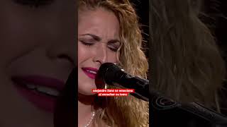 Alejandro Sanz se emociona en La Voz | #LaVozGlobal #Shorts