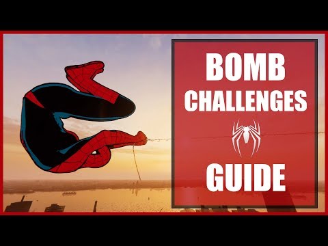 Spider-Man (PS4) - All Bomb Challenges Gold Ultimate (Guide)