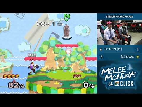 Le Don vs SAUS — Singles Grand Finals — Melee Mondays at Click #67