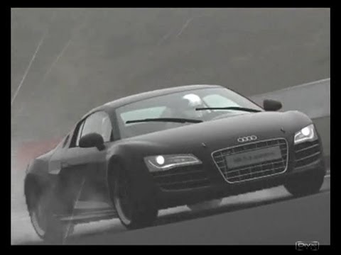 Audi R8 5.2 FSI 2009 -625 Kw-1313 Kg-Testdrive in Spa RainWeather-SoundDesign & Tuned by Morute