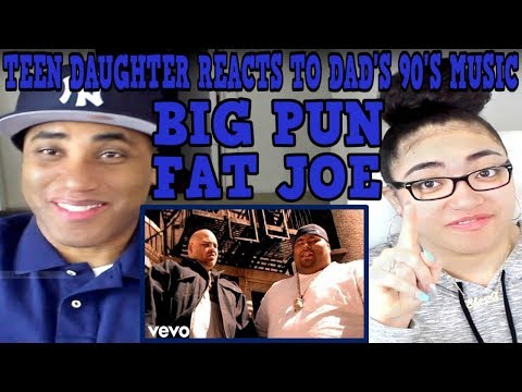 Teen Daughter Reacts To Dad's 90's Hip Hop Rap Music | Big Pun, Fat Joe - Twinz (Deep Cover 98)