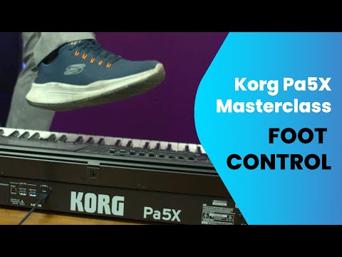 Korg Pa5X Foot Control - Pedals Masterclass