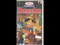 Opening To Pinocchio 1988 UK VHS