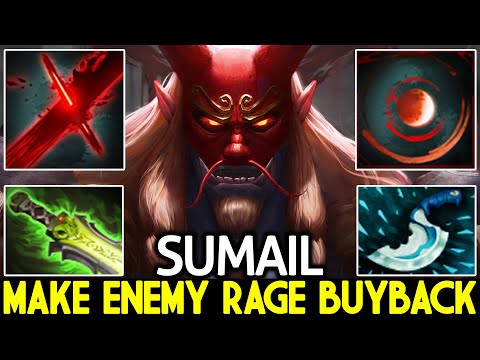 SUMAIL [Grimstroke] Solo Mid 200 IQ Play Make Enemy Rage Dota 2