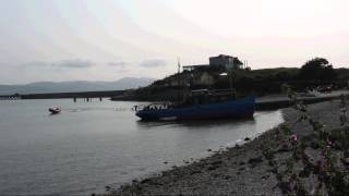 preview picture of video 'Tide coming into Tralee Bay at Fenit'