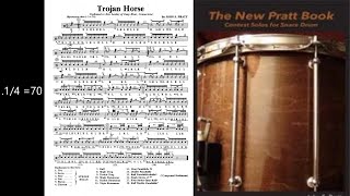 Trojan Horse by John Pratt  Rudimental Play Along with Rick Series