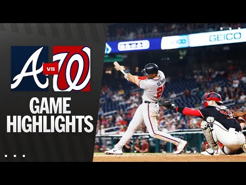 Braves vs. Nationals Game Highlights (9/15/25) | MLB Highlights