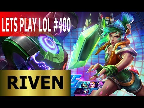 Riven Top - Full Gameplay [Deutsch/German] Let's Play League of Legends #400