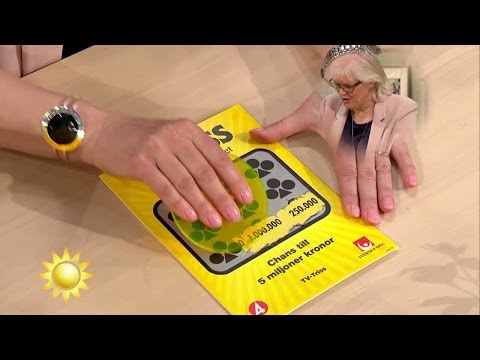 Trissvinnaren: "Det var en slump" - Nyhetsmorgon (TV4)