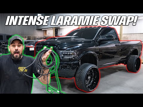I've NEVER Seen This Before on a Tradesman Truck!! (Laramie Swap Part 2)