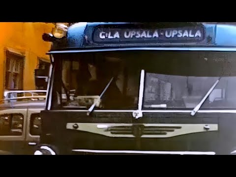 1960 Uppsala Lekskoleutflykt till gamla Uppsala ( 8mm footage ) music: Train Ride - Alex Kehm